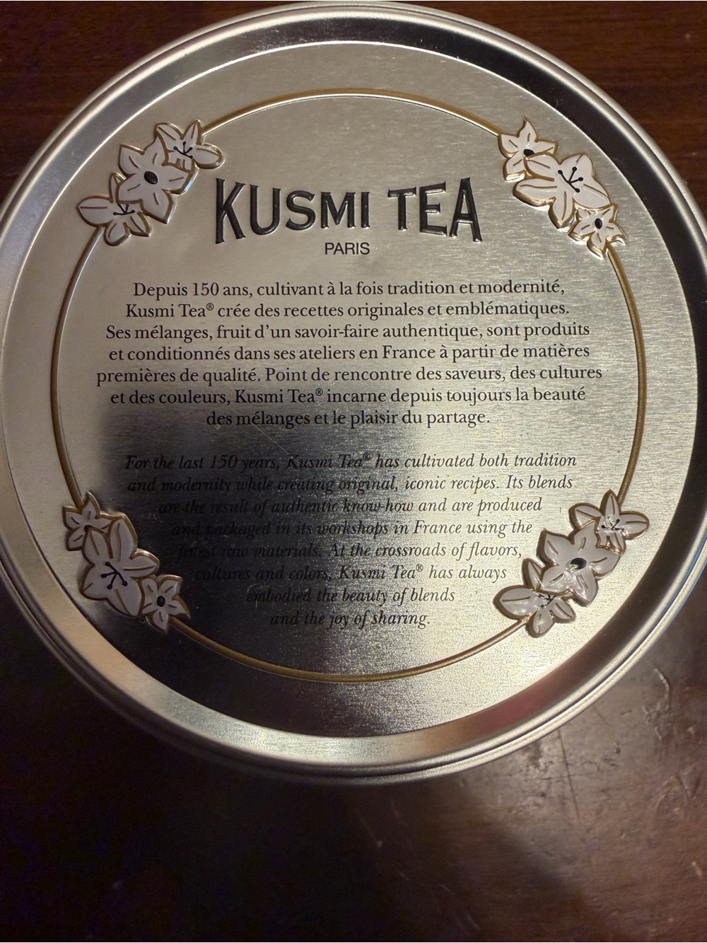 Gold Tin - Kusmi tea